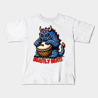 Djembe monster Kids T-Shirt